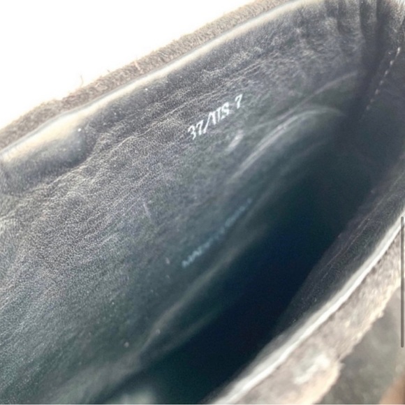 Rag & bone Newbury Black Suede Ankle Boots 37 7 As Seen On Taylor Swift - Picture 6 of 9